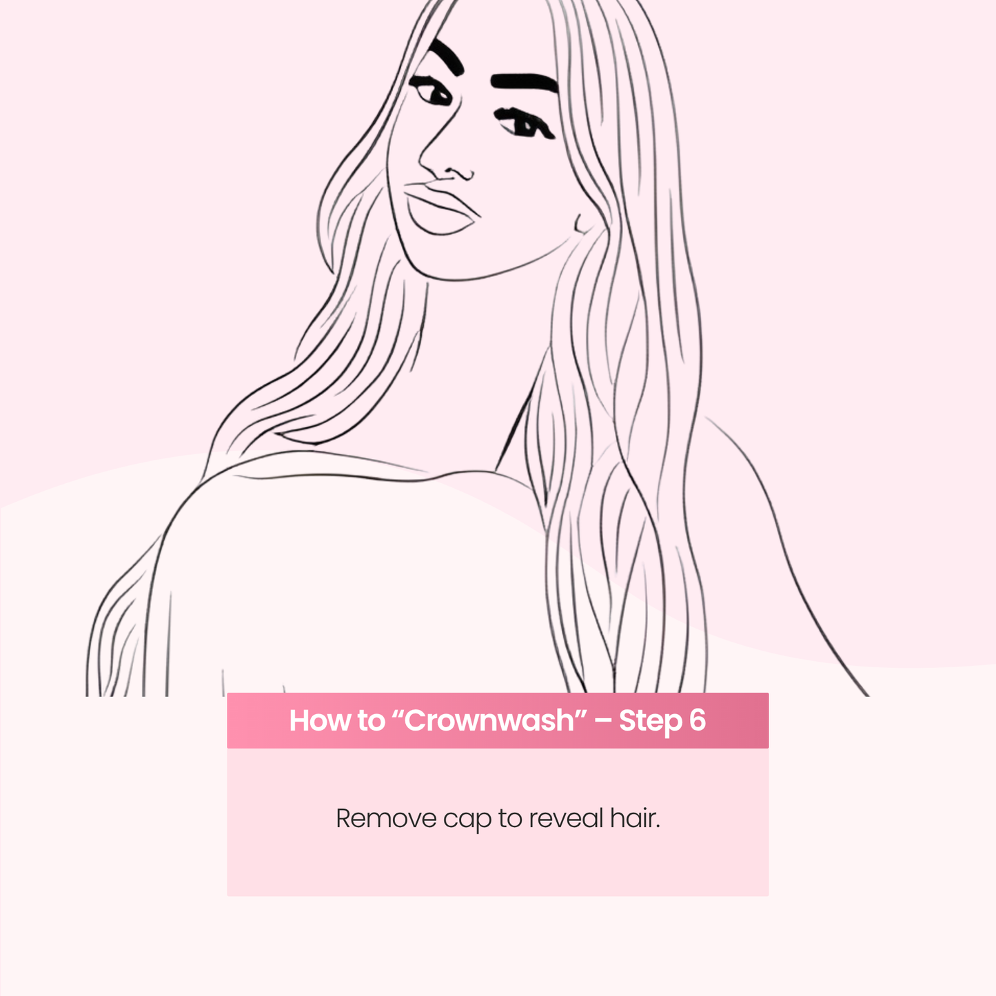 CrownWash Hair-Protecting Cap