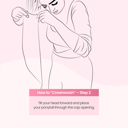 CrownWash Hair-Protecting Cap