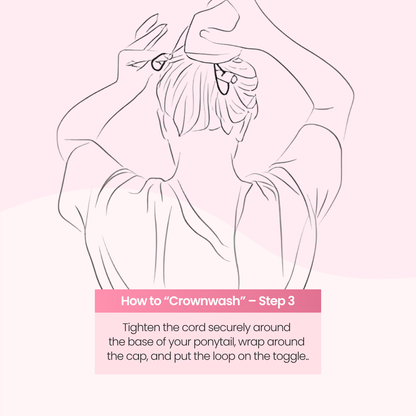 CrownWash Hair-Protecting Cap