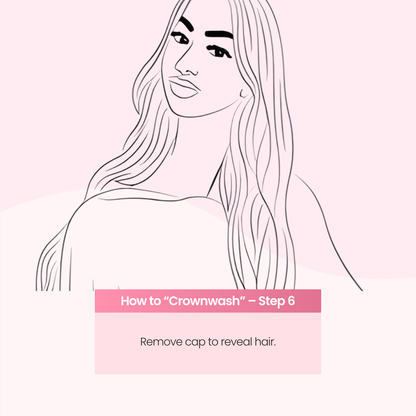 CrownWash Hair-Protecting Cap